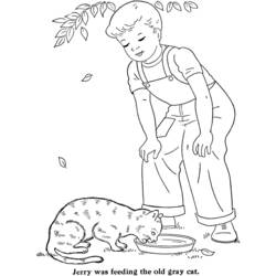 Coloring page: Little Boy (Characters) #97417 - Free Printable Coloring Pages