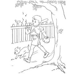 Coloring page: Little Boy (Characters) #97424 - Free Printable Coloring Pages