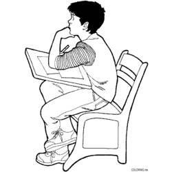 Coloring page: Little Boy (Characters) #97441 - Free Printable Coloring Pages