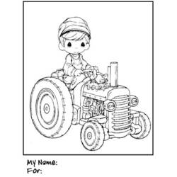 Coloring page: Little Boy (Characters) #97445 - Free Printable Coloring Pages