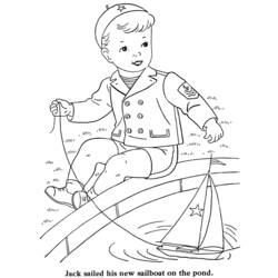 Coloring page: Little Boy (Characters) #97459 - Free Printable Coloring Pages