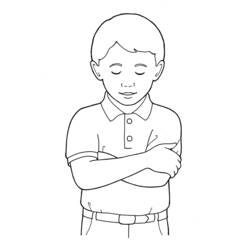 Coloring page: Little Boy (Characters) #97467 - Printable coloring pages
