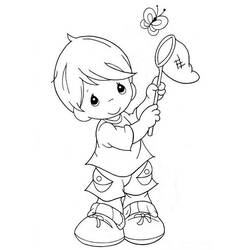 Coloring page: Little Boy (Characters) #97473 - Free Printable Coloring Pages