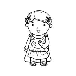 Coloring page: Little Boy (Characters) #97479 - Printable coloring pages