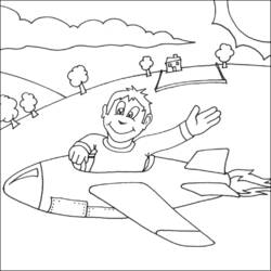 Coloring page: Little Boy (Characters) #97591 - Free Printable Coloring Pages
