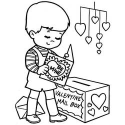 Coloring page: Little Boy (Characters) #97606 - Free Printable Coloring Pages