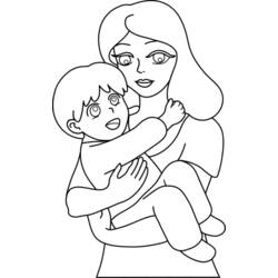 Coloring page: Little Boy (Characters) #97659 - Printable coloring pages