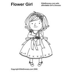Coloring page: Little Girl (Characters) #96508 - Free Printable Coloring Pages