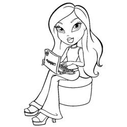 Coloring page: Little Girl (Characters) #96531 - Free Printable Coloring Pages