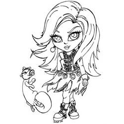Coloring page: Little Girl (Characters) #96587 - Free Printable Coloring Pages