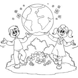 Coloring page: Little Girl (Characters) #96595 - Free Printable Coloring Pages
