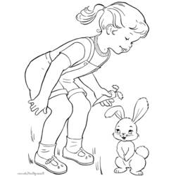 Coloring page: Little Girl (Characters) #96665 - Free Printable Coloring Pages