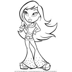 Coloring page: Little Girl (Characters) #96834 - Printable coloring pages
