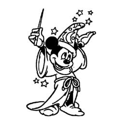 Coloring page: Magician (Characters) #100725 - Printable coloring pages