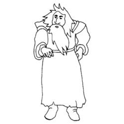 Coloring page: Magician (Characters) #100865 - Free Printable Coloring Pages