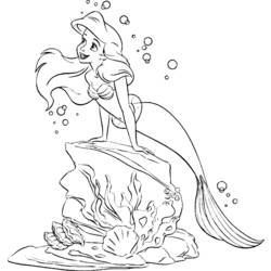 Coloring page: Mermaid (Characters) #147182 - Free Printable Coloring Pages