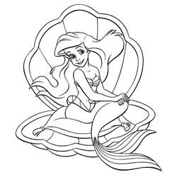 Coloring page: Mermaid (Characters) #147196 - Free Printable Coloring Pages