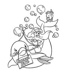 Coloring page: Mermaid (Characters) #147266 - Free Printable Coloring Pages