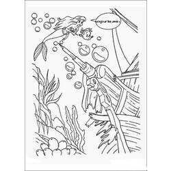Coloring page: Mermaid (Characters) #147274 - Free Printable Coloring Pages