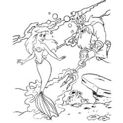 Coloring page: Mermaid (Characters) #147278 - Free Printable Coloring Pages
