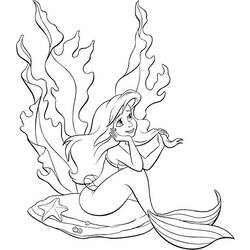 Coloring page: Mermaid (Characters) #147316 - Free Printable Coloring Pages