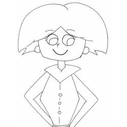 Coloring page: Mom (Characters) #101052 - Printable coloring pages