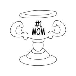 Coloring page: Mom (Characters) #101053 - Printable coloring pages