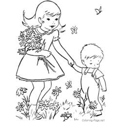 Coloring page: Mom (Characters) #101088 - Printable coloring pages