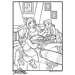 Coloring page: Mom (Characters) #101125 - Free Printable Coloring Pages