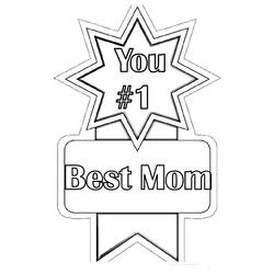 Coloring page: Mom (Characters) #101170 - Printable coloring pages