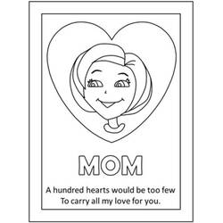 Coloring page: Mom (Characters) #101177 - Printable coloring pages