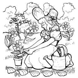 Coloring page: Mom (Characters) #101186 - Free Printable Coloring Pages