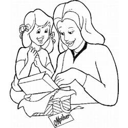 Coloring page: Mom (Characters) #101228 - Free Printable Coloring Pages