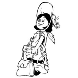 Coloring page: Mom (Characters) #101251 - Free Printable Coloring Pages