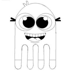 Monster (Characters) coloring page #183711 to print and color