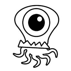 Monster (Characters) coloring page #183720 to print and color