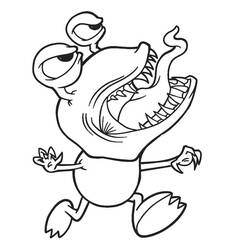 Monster (Characters) coloring page #183725 to print and color