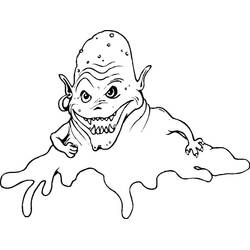 Monster (Characters) coloring page #183733 to print and color