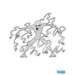 Coloring page: Mummy (Characters) #147675 - Free Printable Coloring Pages