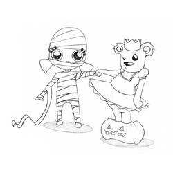 Coloring page: Mummy (Characters) #147693 - Printable Coloring Pages