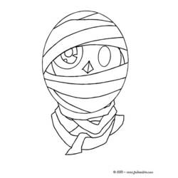 Coloring page: Mummy (Characters) #147700 - Free Printable Coloring Pages