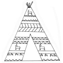Native American (Characters) coloring page #149003 to print and color
