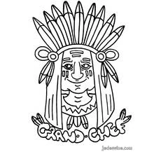 Native American (Characters) coloring page #149004 to print and color