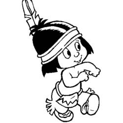 Native American (Characters) coloring page #149009 to print and color