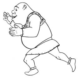Coloring page: Ogre (Characters) #102793 - Printable coloring pages