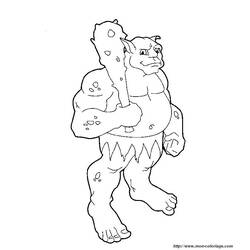 Coloring page: Ogre (Characters) #102837 - Printable coloring pages