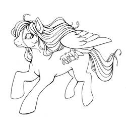 Pegasus (Characters) coloring page #209039 to print and color