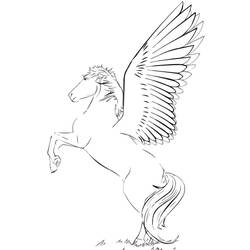 Pegasus (Characters) coloring page #209044 to print and color