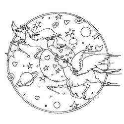 Pegasus (Characters) coloring page #209052 to print and color