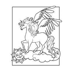 Pegasus (Characters) coloring page #209053 to print and color